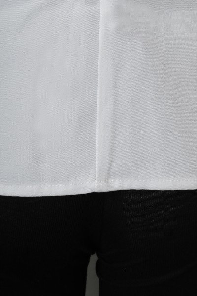 DS074 to sample making women's darts team shirt design short sleeve repair waist darts team shirt uniform company darts team shirt detail view-3